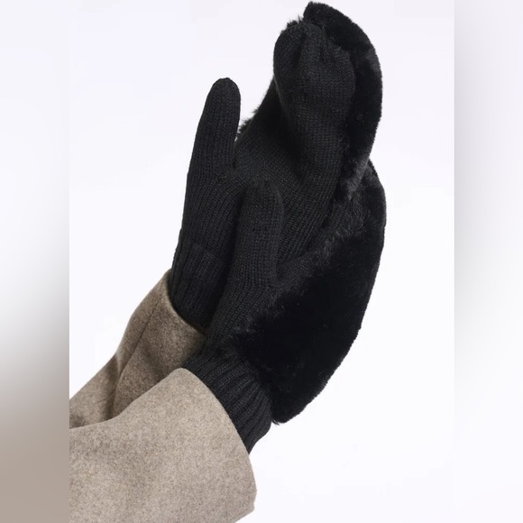 RINO & PELLE Oxo Mittens - Black - Picture 2 of 3